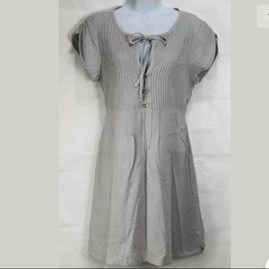 TULLE Gray Lightweight Tunic Dress Sz M